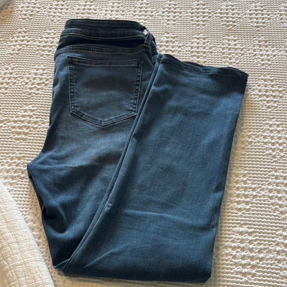 NYDJ Dark Blue Straight Leg Jeans